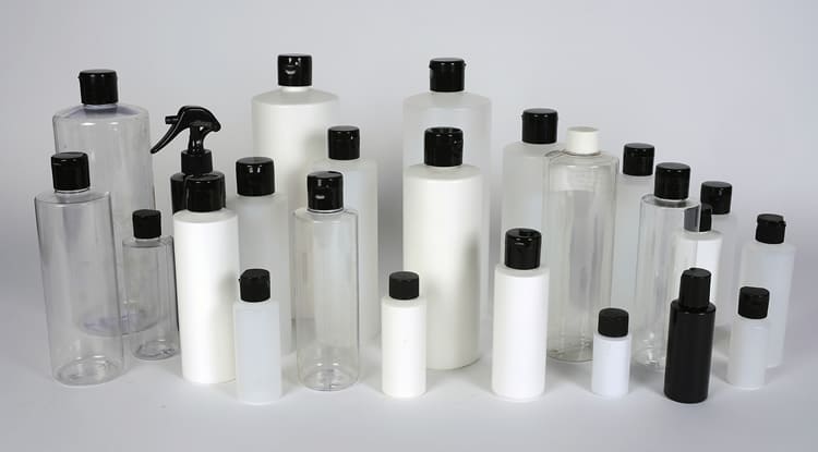4 oz Natural HDPE Plastic Cylinder w/ 20-410 Finish - Image 3