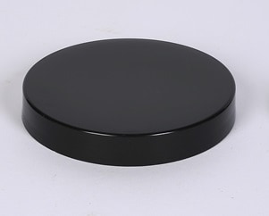 89-400 Black Smooth Cap
