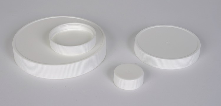89-400 White Ribbed Matted Cap