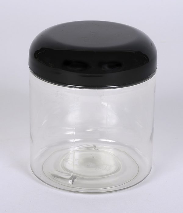 8 oz Clear PET Straight Sided Jar w/ 70-400 Finish