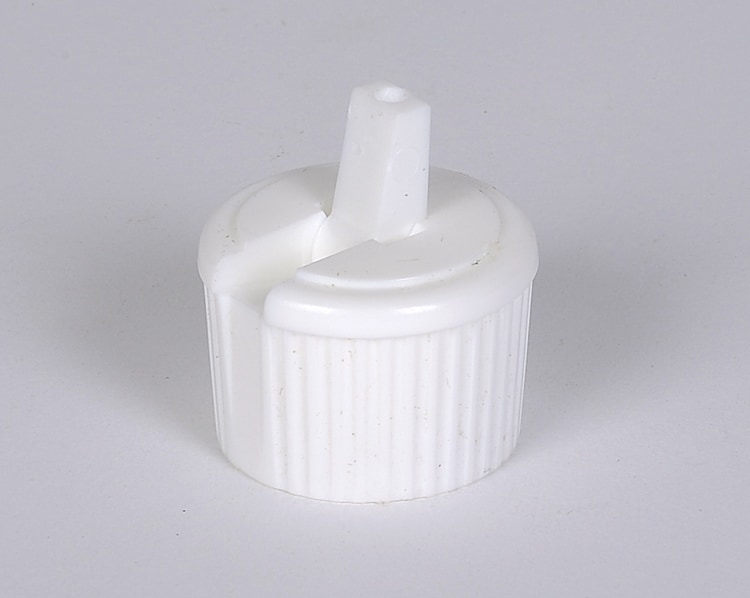 24-410 White Flip Top