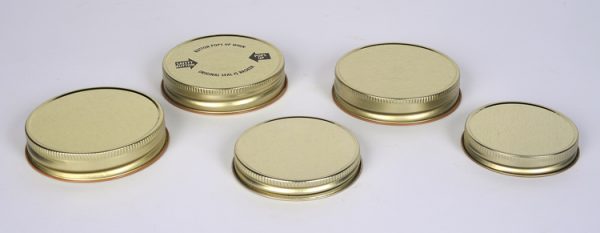 70-450 GOLD/BUFF Vacuum Caps w/ PLASTISOL Liner - Image 2