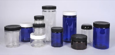 All PET Straight Side Jars