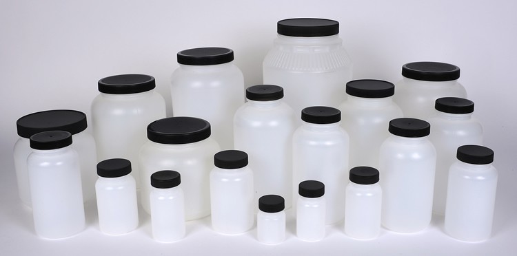 2000cc Natural HDPE Plastic Jar w/ 89-400 Finish - Image 2