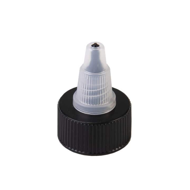 20-410 Black Natural Twist Turn Cap
